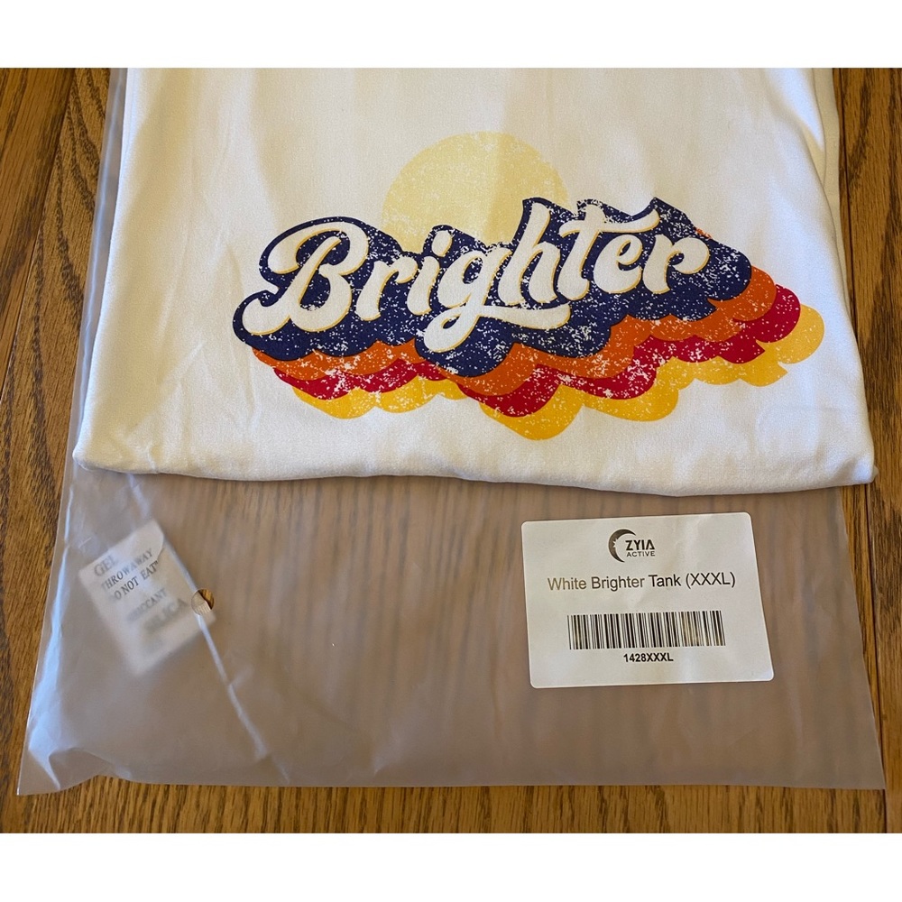White Zyia “Brighter” Tank
